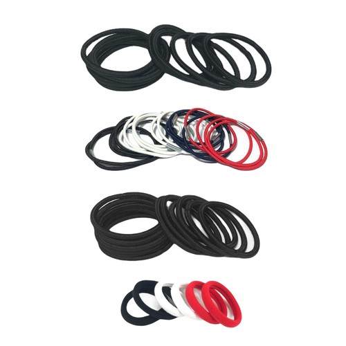 Elastic Hair Bands 50 pcs Hair elastics Mixed Hair Ties for Women Girls Endless - Picture 2 of 7