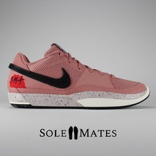 Nike JA 1 'Bite' Soft Pink Black University Red FV1286-600 Men's Size 13 Shoes