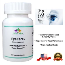EYE CARE, 120 Capsules, Eye Vision Health, Bilberry Extract, Omega 3, Taurine.