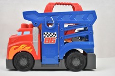 mega bloks first builders fast tracks racing rig
