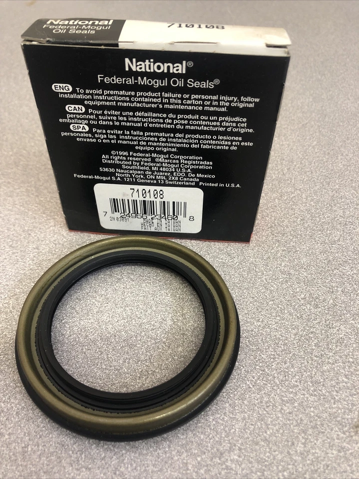 Sellos de aceite nacionales de sello de rueda Frt 710108 para Nissan Máxima Altima 300z 1989-01 Foto 3 de 3