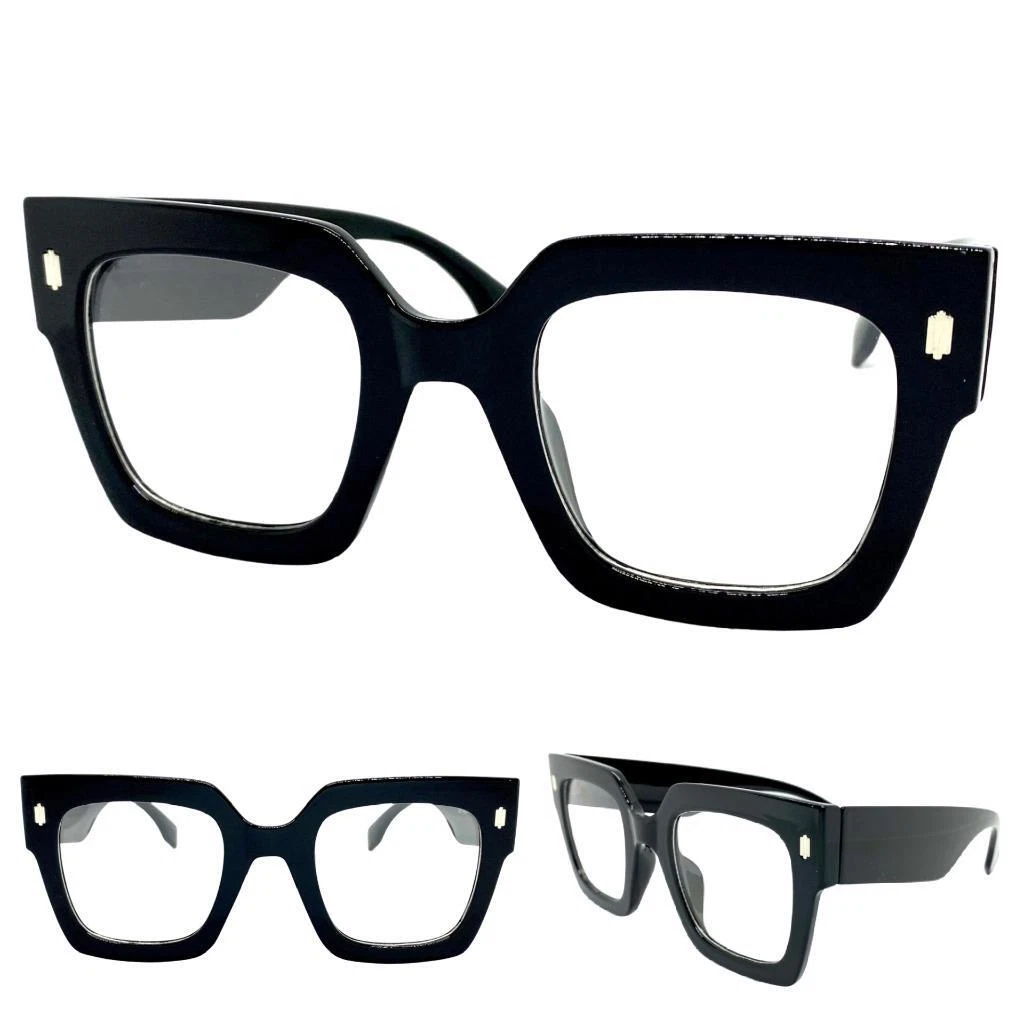 Lunette verre outlet transparent vintage