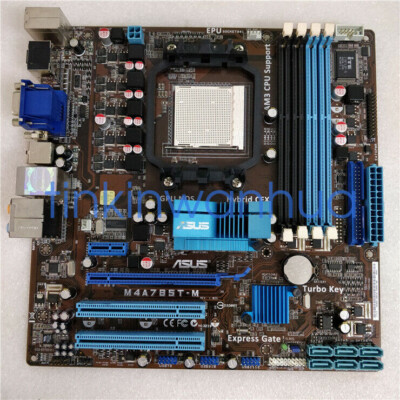 For ASUS M4A785T-M Socket AM3 DDR3 VGA+DVI+ Motherboard