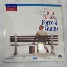 Forrest Gump Laserdisc 1994 Tom Hanks LD Deluxe Edition LV32583-2WS WIdescreen