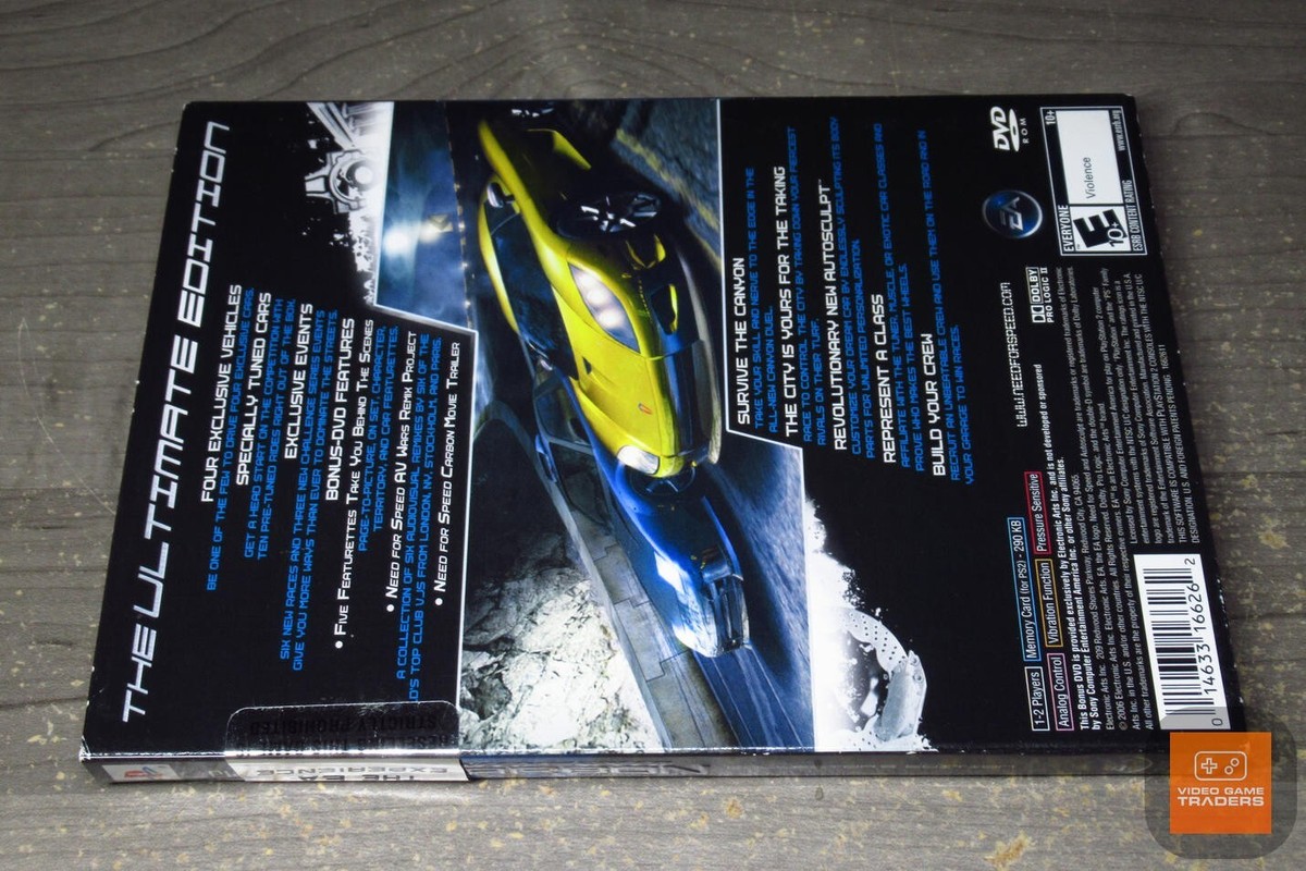 Need for Speed: Carbon -- Collector's Edition (Sony