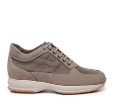 HOGAN - SNEAKERS INTERACTIVE NABUK TORTORA  SCONTO 40%