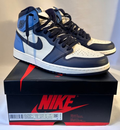 Air Jordan 1 Retro High OG Obsidian 2019 - Size 13 555088-140