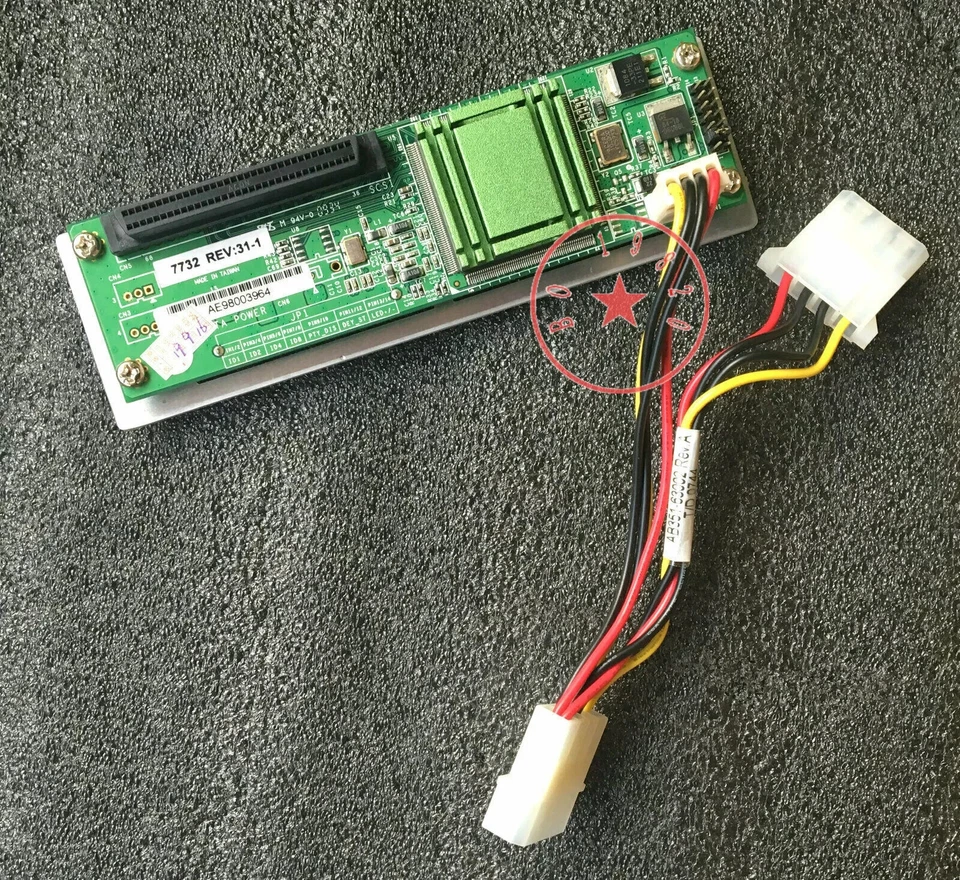 ACARD AEC-7732 Ultra SCSI-to-SATA Bridge Adapter for SATA ODD - Image 3 of 4