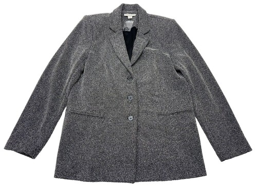 Veste De Printemps Coldwater Creek - Noir Et Blanc Doublée - Taille PXL - Occasion Très Bon état