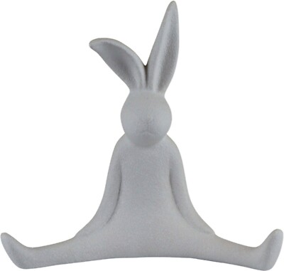 AM DESIGN Osterhase Osterfigur, Yoga-Hase, Höhe ca. 14,5 cm, Frühjahrsdeko