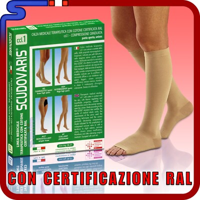 Calze Elastiche Gambaletto Elastico Kl1 Gambaletto Elastico Duomed