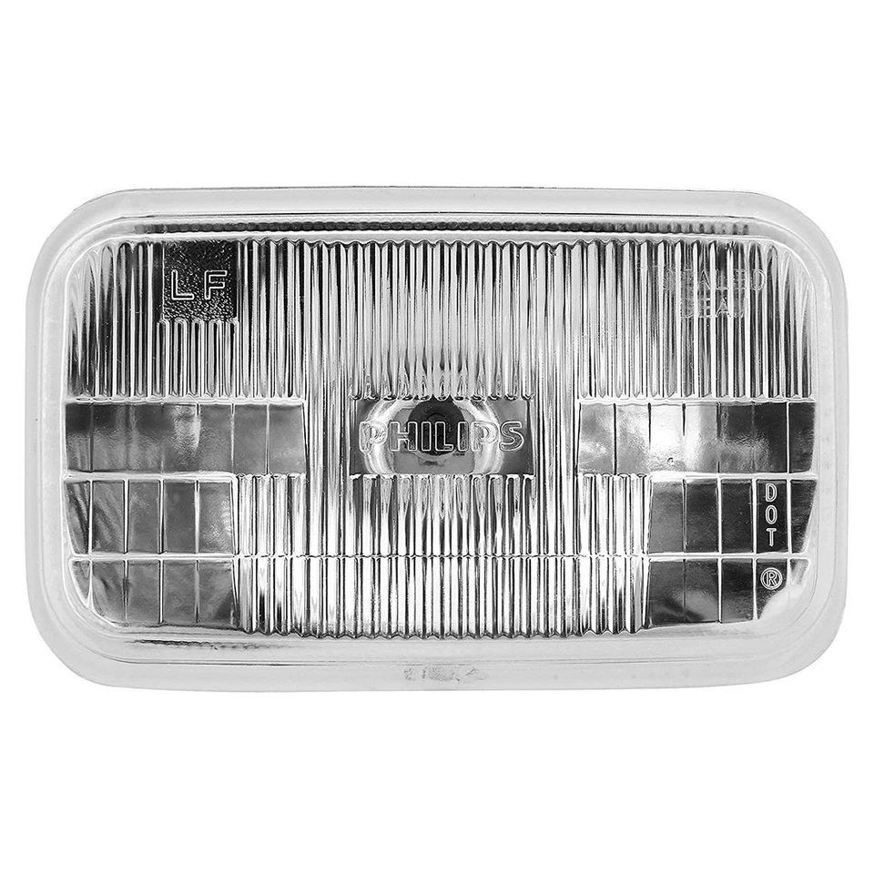 Front Left Right 4X Headlight Bulb High Low Beam Philips fits 88-91 GMC K3500_HL - Image 4 of 4