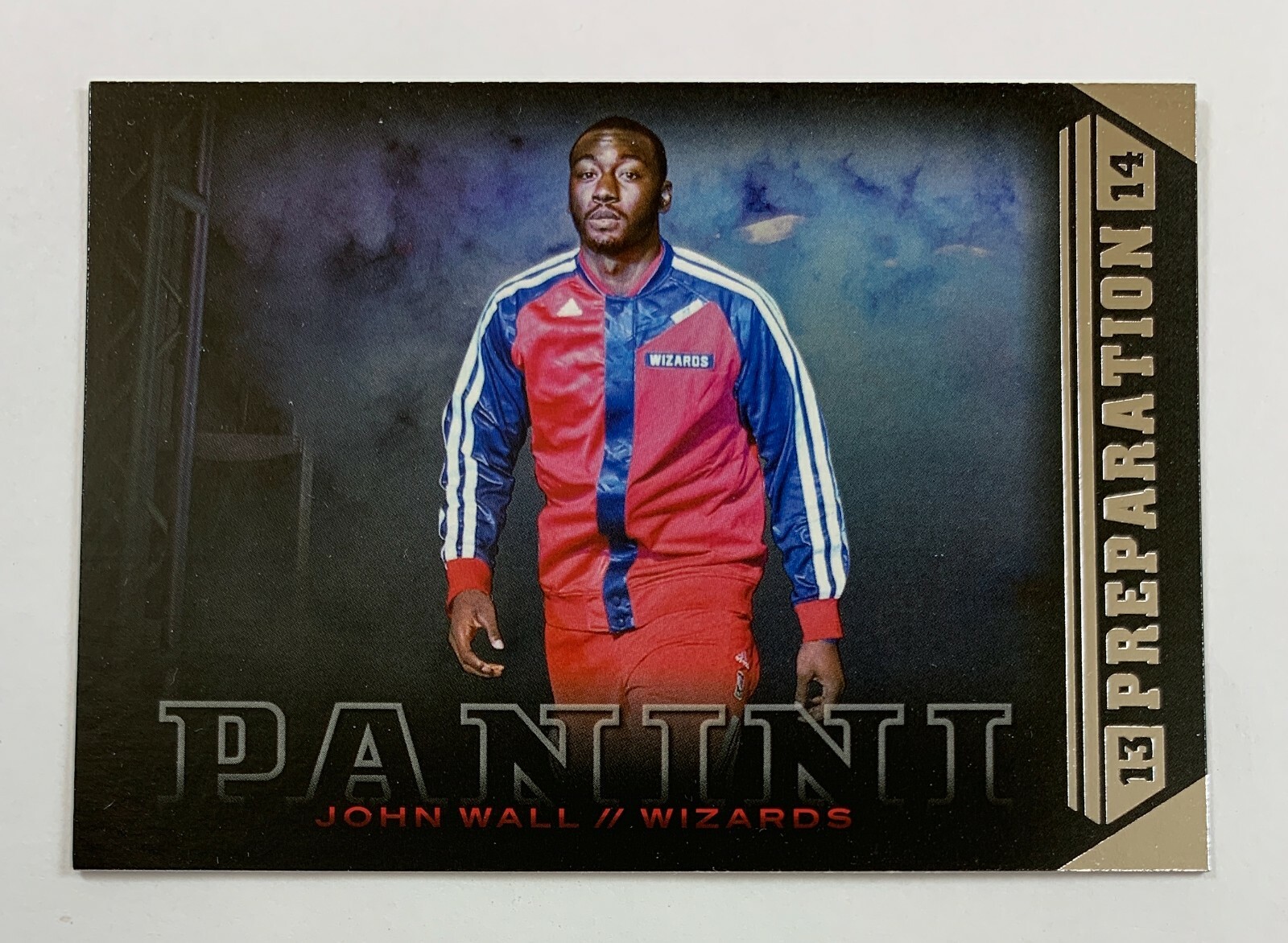 2013-14 Panini #4 John Wall Preparation Card MC1