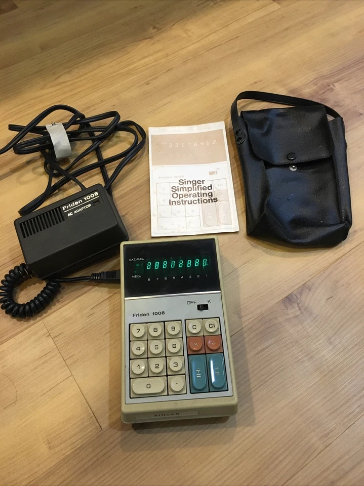 VTG Singer Friden 1008 Digital Electronic Calculator Shop Desktop Japan Tested! - Image 2 of 4