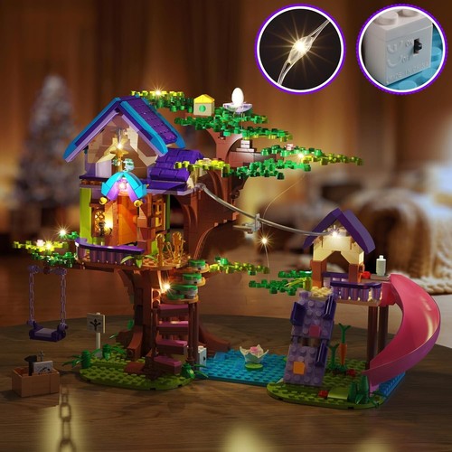 Creative Treehouse Building Set with Slides & Animals - 751Pcs Gift for Kids - Picture 8 of 9