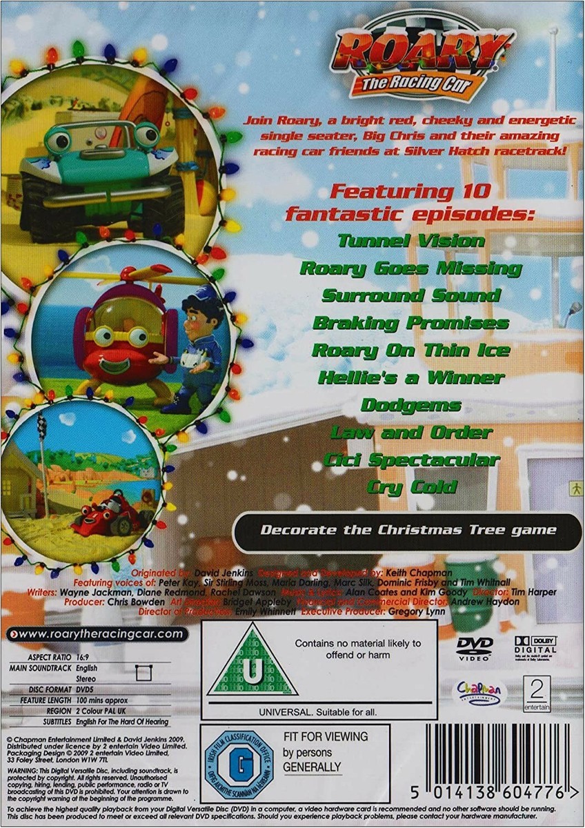 Roary The Racing Car - Christmas Bumper Collection (DVD) | eBay UK