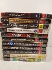 Playstatrion 3 games pack (11xPs3 games) See description for titles