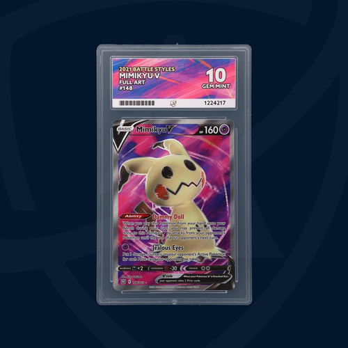 Mimikyu V graded ACE 10 for sale on eBay