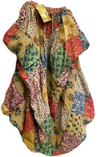 Gonna ad anello con dita 100% cotone taglia libera tasca indossata su o giù migliora la danza