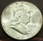 US 1952-S Franklin Half Dollar **