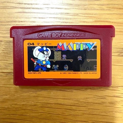 GBA  MAPPY Gameboy Advance Famicom Mini Nintendo Namco Japan