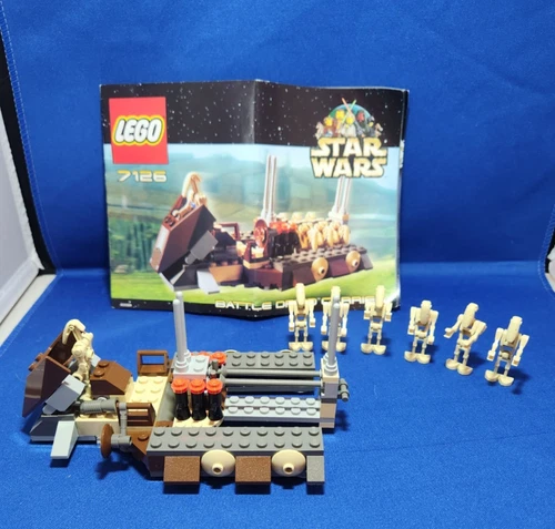 LEGO-Star Wars Battle Droid Carrier #7126 No Box Complete Set with Manual