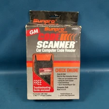 Untested ACTRON CP9001 OBD1 Sunpro Car Scanner Reader In Box