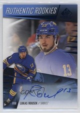2023-24 Upper Deck SP Game Used Authentic Rookies Lukas Rousek #246 Auto 1o6z