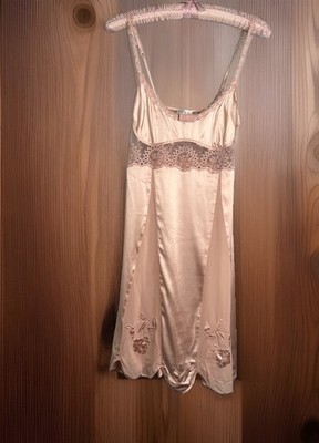 La Perla Women Silk Blend Nightgown  Italy size 2 Made in Italy Luxury Lingerie