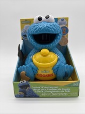 Sesame Street - Cookie Monster's Counting Jar, Activity Toy with Cookies NEW