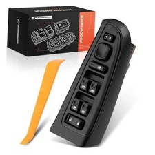 15883323 Front Driver Side Master Power Window Switch  Bezel Compatible with