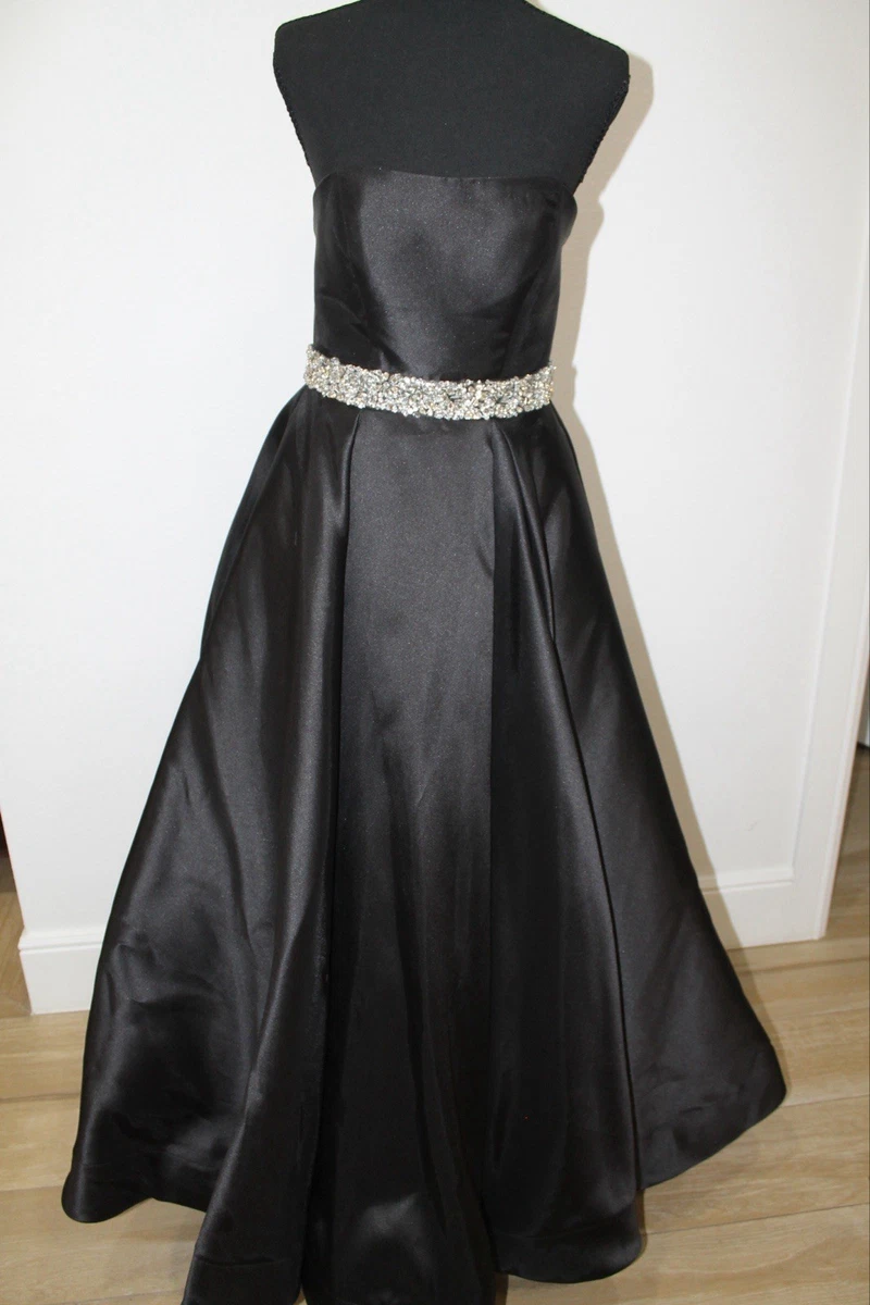 Black Satin Ball Gowns for Women for sale | eBay