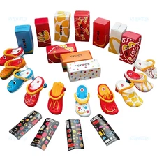Mini Crocs Keychain Happy Meal Toys Completed Set 10 PCS Cute Toy New