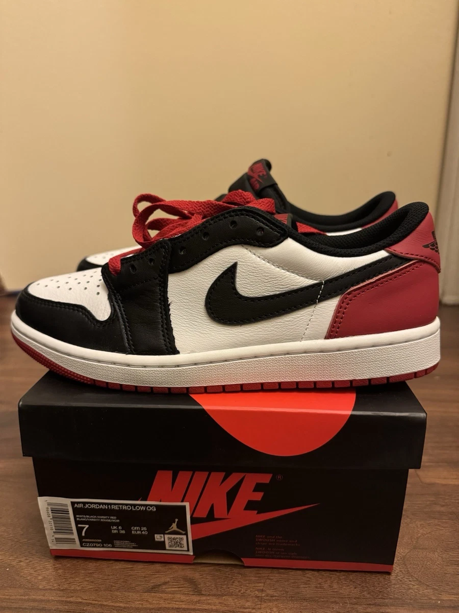 Jordan 1 Retro OG Low Varsity Red | eBay