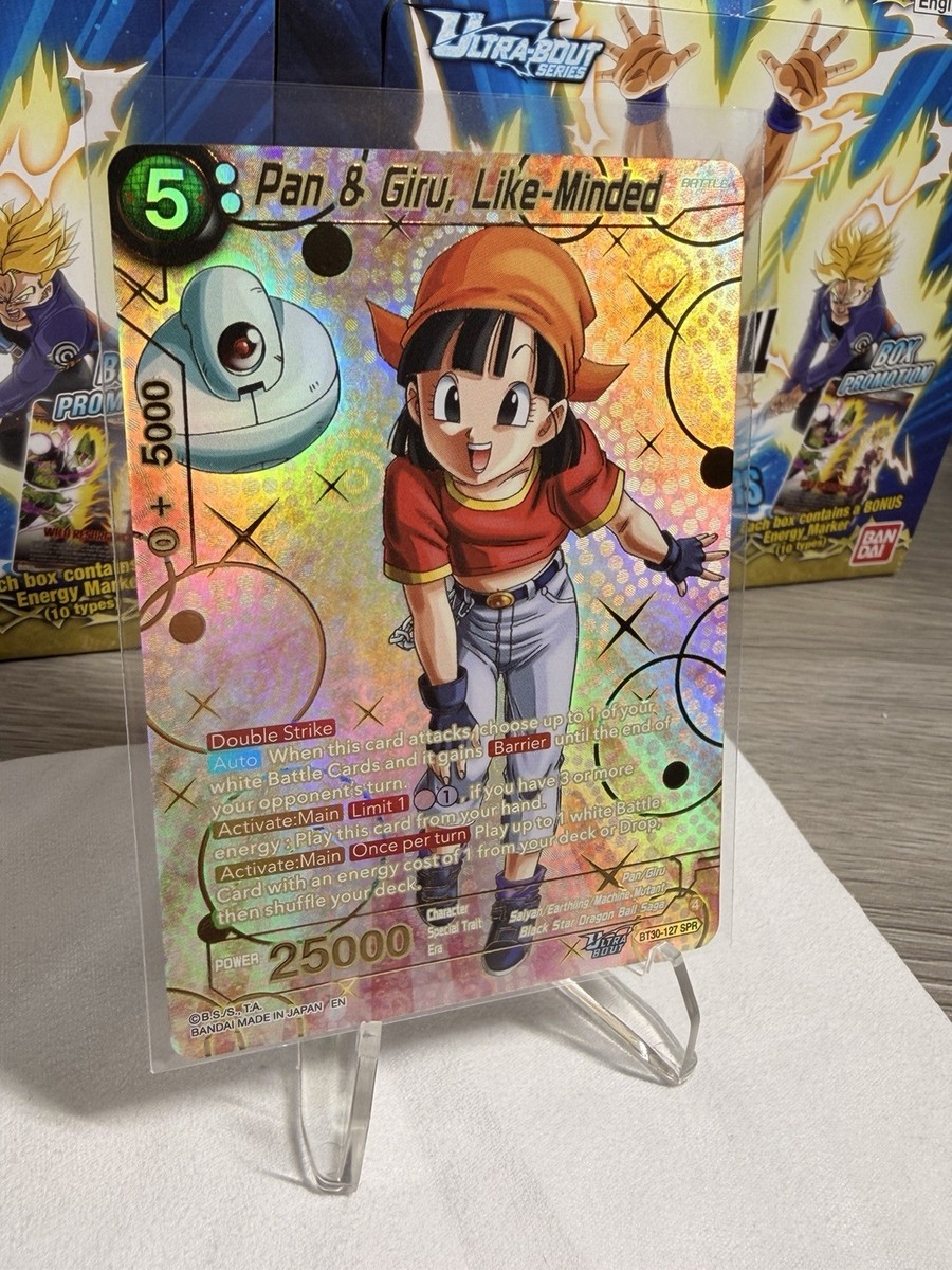 DBS BT30-127 SPR Pan & Giru, Like-Minded Dragon Ball Three