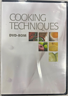 Cooking Techniques DVD-ROM Sealed Pearson Prentice Hall Culinary Guide FS