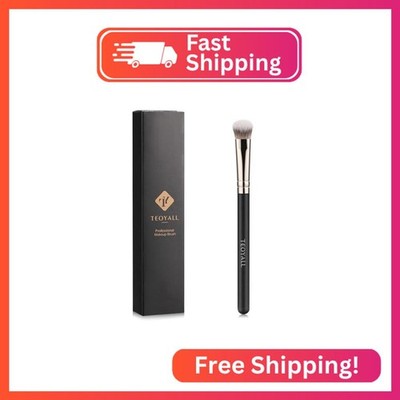 TEOYALL Under-Eye Concealer Brush, Small Cat Paw Highlight Multitask Brush