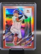 2021 Topps Chrome NPB Daichi Suzuki Orange Refractor #66 /25