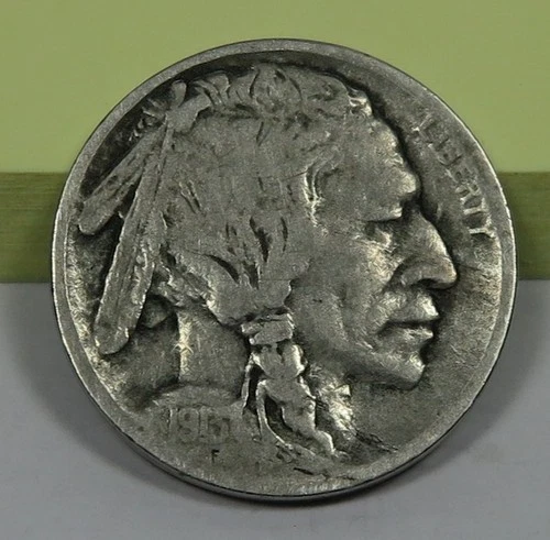 1913-S Type 1 Buffalo Nickel grades Fine