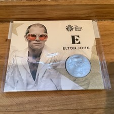  Elton John £5 Coin Still Sealed All In Great Condition BUNC 2020