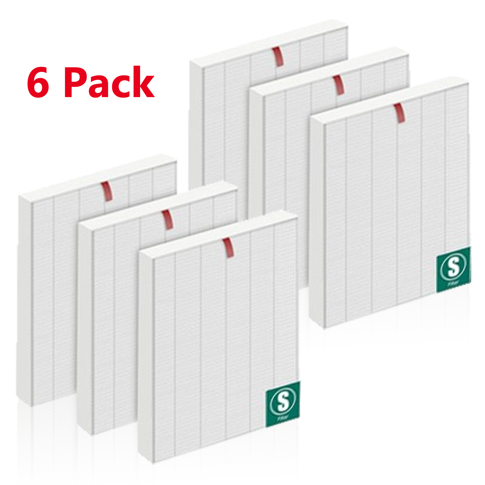 6 Pack C545 True HEPA Replacement Filter S Compatible with Winix B151 P150 9300
