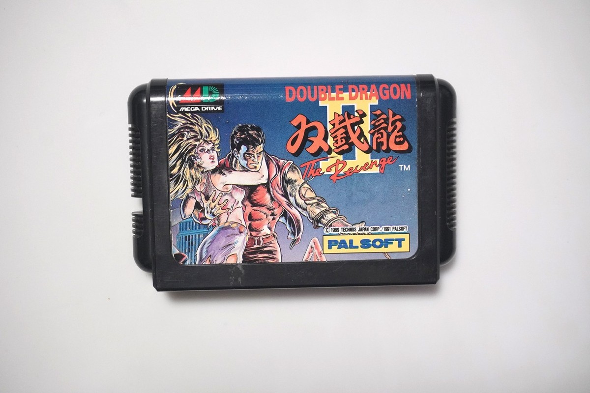 DOUBLE DRAGON II メガドライブ Sega Mega Drive Double Dragon 2 Japan MD game US Seller | eBay