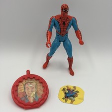Product Image: 1984 Mattel Marvel Secret Wars Spider-Man Figure Shield 1 Owner Near Mint