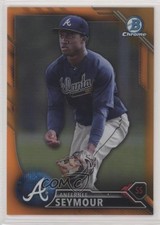 2016 Bowman Draft Chrome Orange Refractor 8/25 Anfernee Seymour #BDC-168 0w7