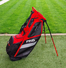 *MINT!* Ping G410 Hoofer Stand Golf Bag Red/Black 4-Way Divider