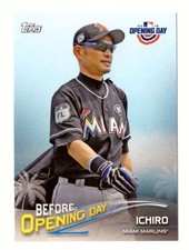 2018 Topps Opening Day Before Opening Day - MIAMI MARLINS 