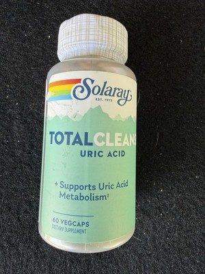 Solaray Total Cleanse Lymph 60 Capsules Exp 04/2027 Fast Ship