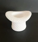 Vintage Westmoreland Milk Glass White Hobnail Top Hat Toothpick Holder