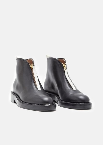 Women Marni Ankle Boots Black Leather 38