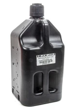 RJS Safety Products 20000105 5 Gallon Plastic Black Utility Jug - w/o Hose